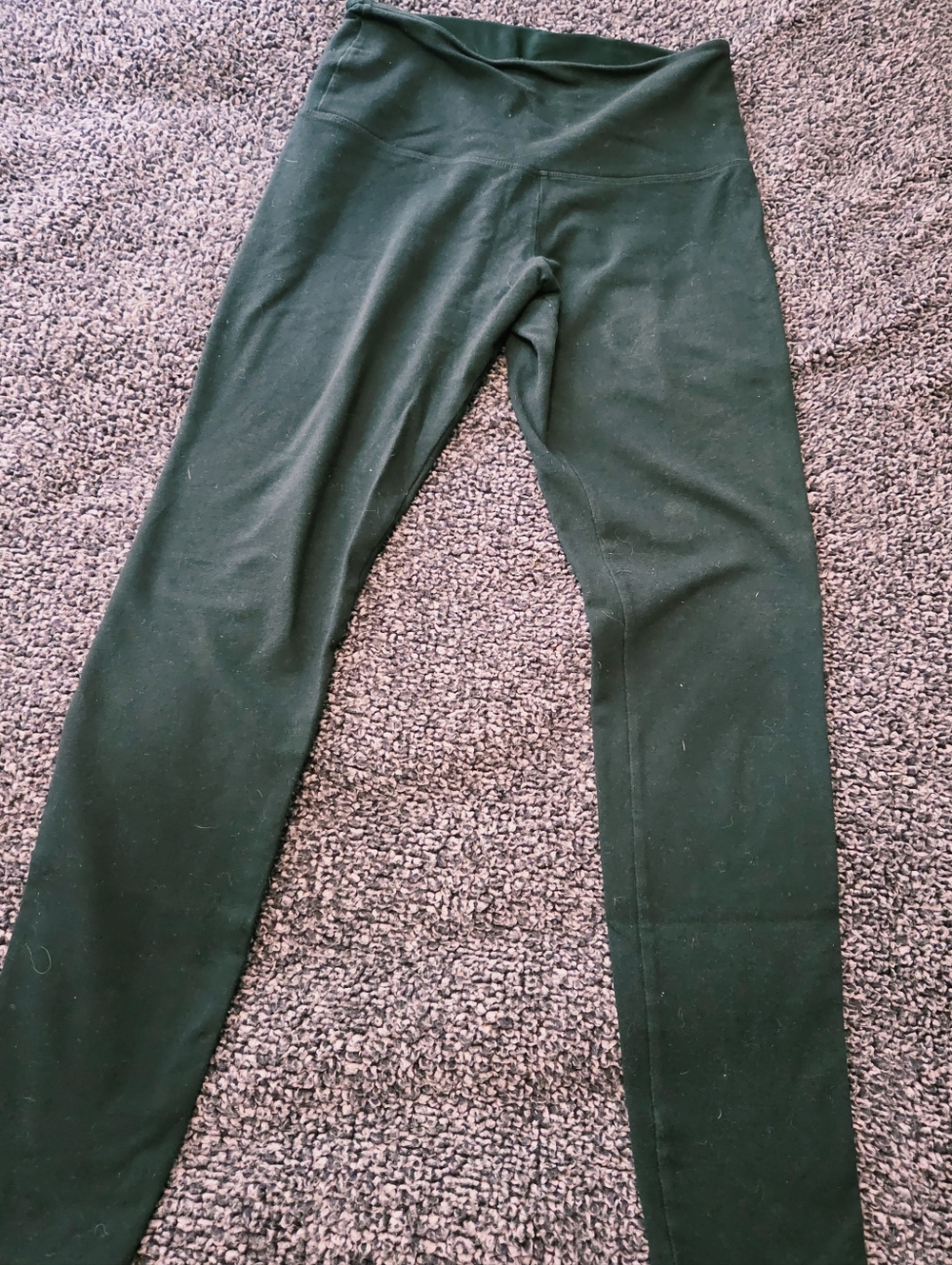 Ruby Ribbon Straight Leg Leggings Sz Med Tall